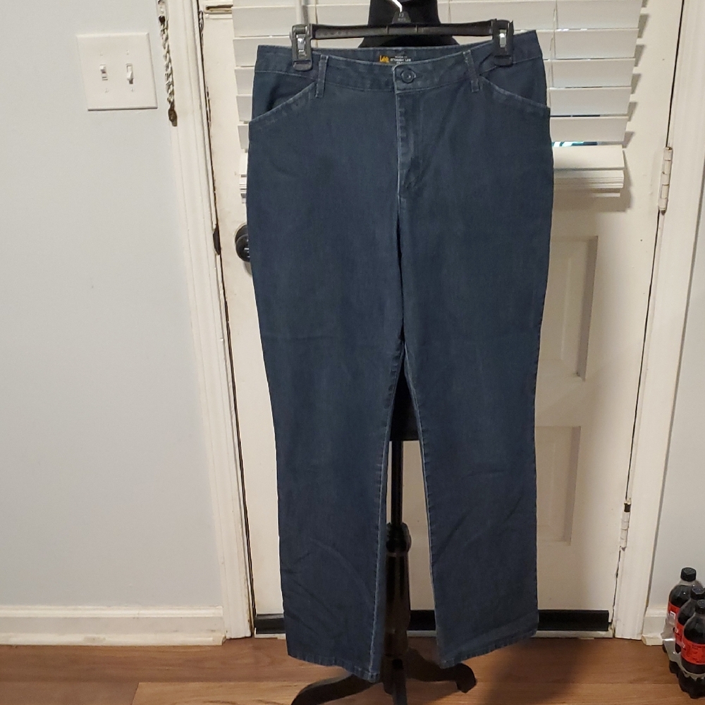 Lee Blue Chinos Classic Straight-Leg